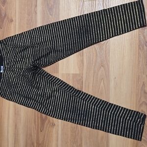 simply styled girls stripe leggings